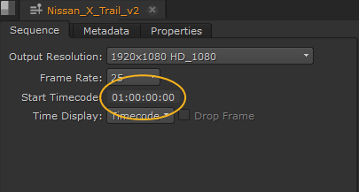 Adjusting Timecodes