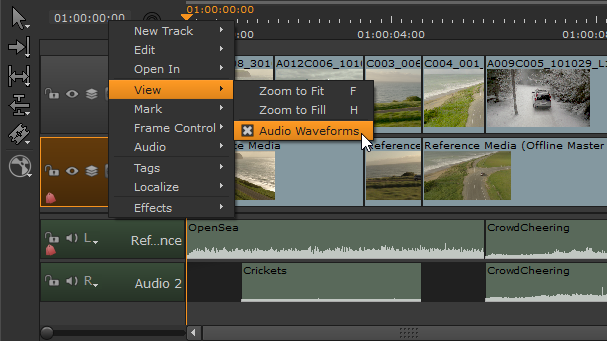 Displaying Audio Waveforms