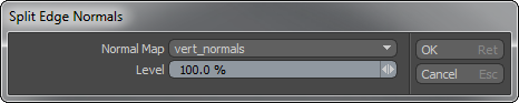 Split Normals Dialog