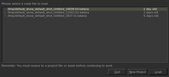 Autosaves