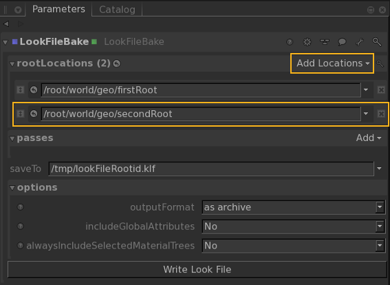 File Irl Look Creating a Look File Using LookFileBake