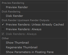 Render Disk Render Type Availability