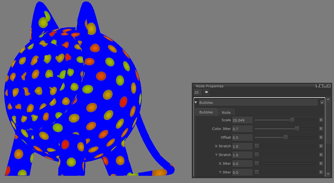 Bubbles Node