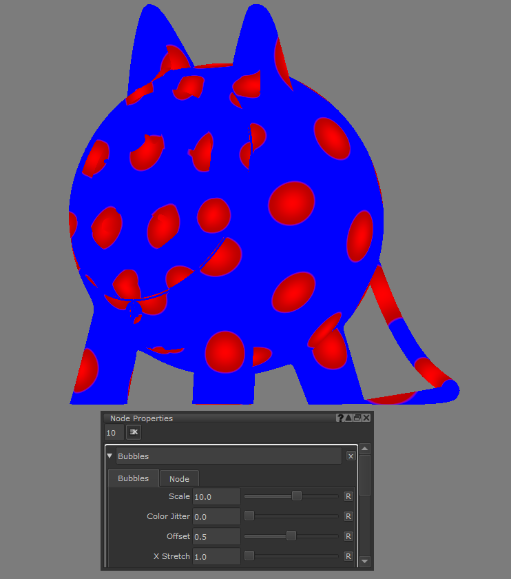 Bubbles Node