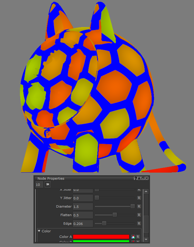 Bubbles Node