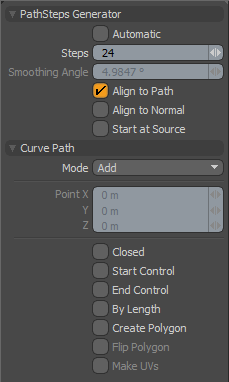 Curve Slice Panel