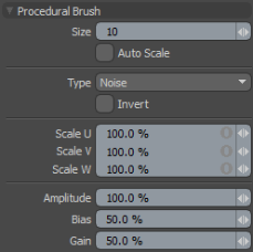 Procedural Brush Panel