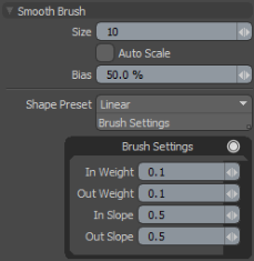 Smooth Brush Panel