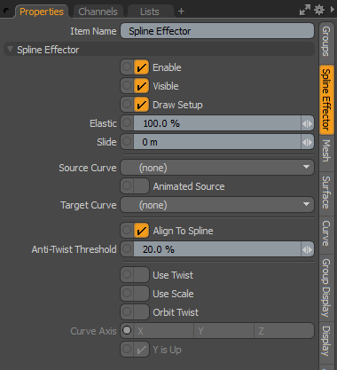 Spline Deformer