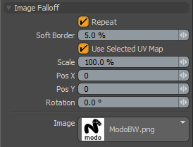 Image Falloff Panel
