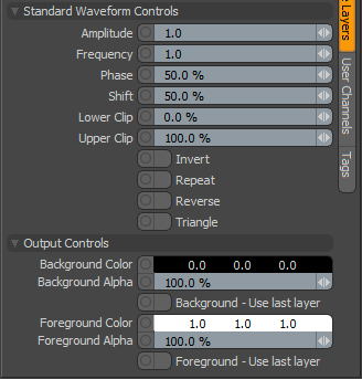 Waveform Controls