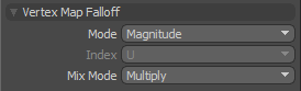 VMap Falloff Panel