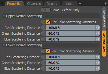 Skin Shadeing Panel Sm