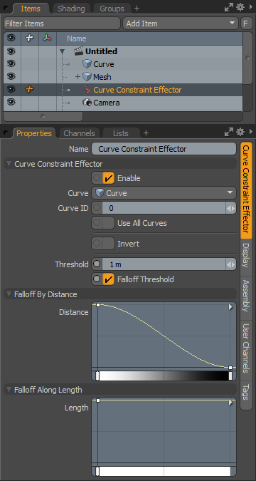 Geometry Constraints Properties