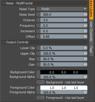 Emodo Multi-Fractal Texture Properties