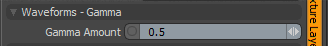 Gamma Waveform Panel