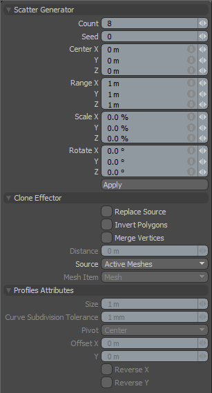 Scatter Clone Panel