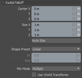 Radial Falloff Panel