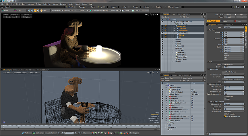 Render Tab