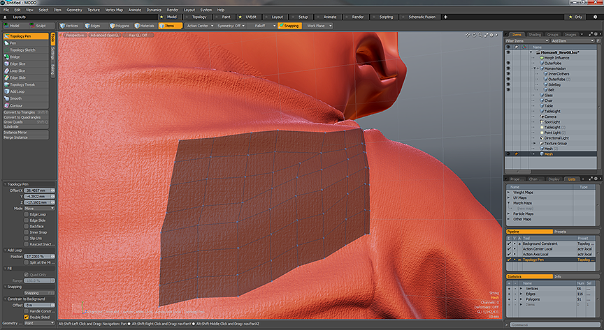 Topology Tab