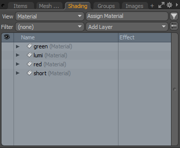 shader tree viewport