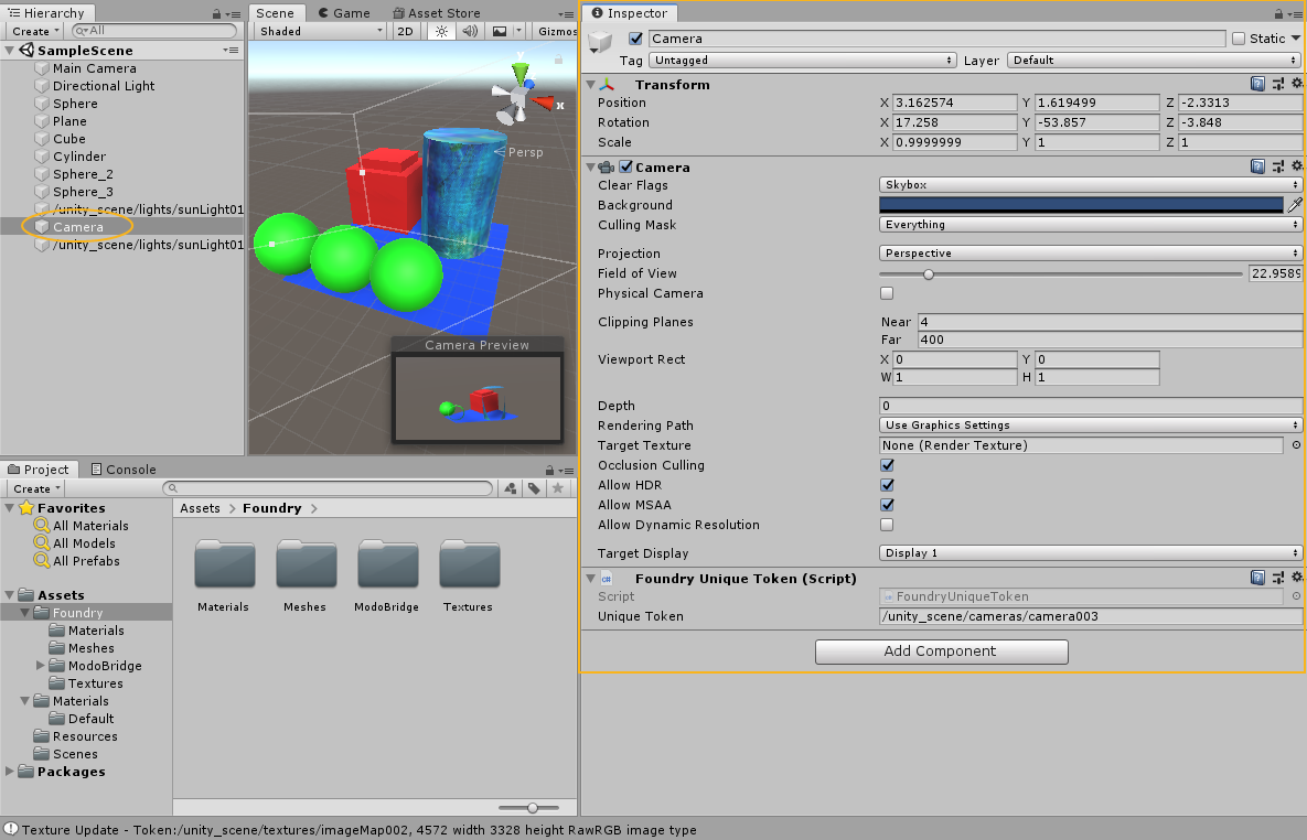 Modo Bridge For Unity