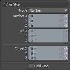 Axis Slice Panel
