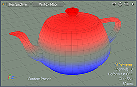 vertex map weight modo zbrush goz