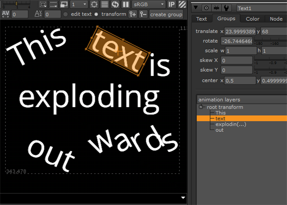 Transforming Text