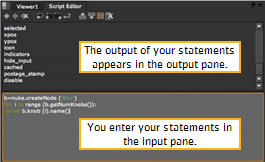 Using the Script Editor